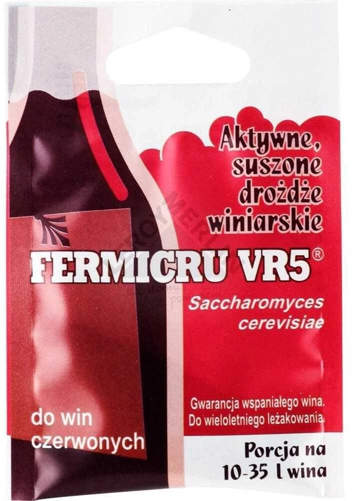 Sausas vyno raugas Biowin raudonam vynui Fermi