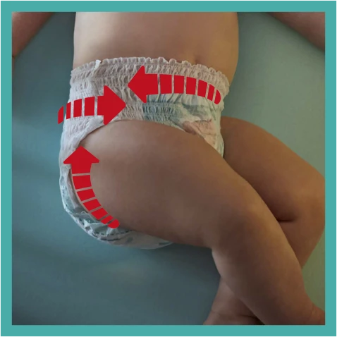 Sauskelnės - kelnaitės Pampers Pants 3 Dydis,  6-11kg, 128vnt.