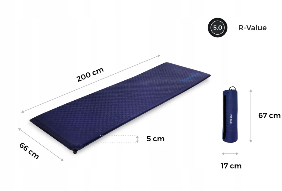 Savaime pripučiamas kilimėlis Spokey COUCH
