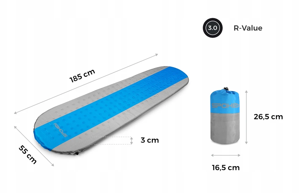 Savaime pripučiamas kilimėlis "Spokey Air Mat" 6306400000