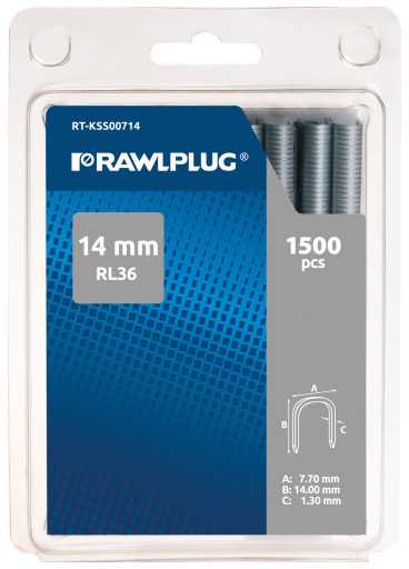Sąvaržos Rawlplug RL36 1500 vnt.