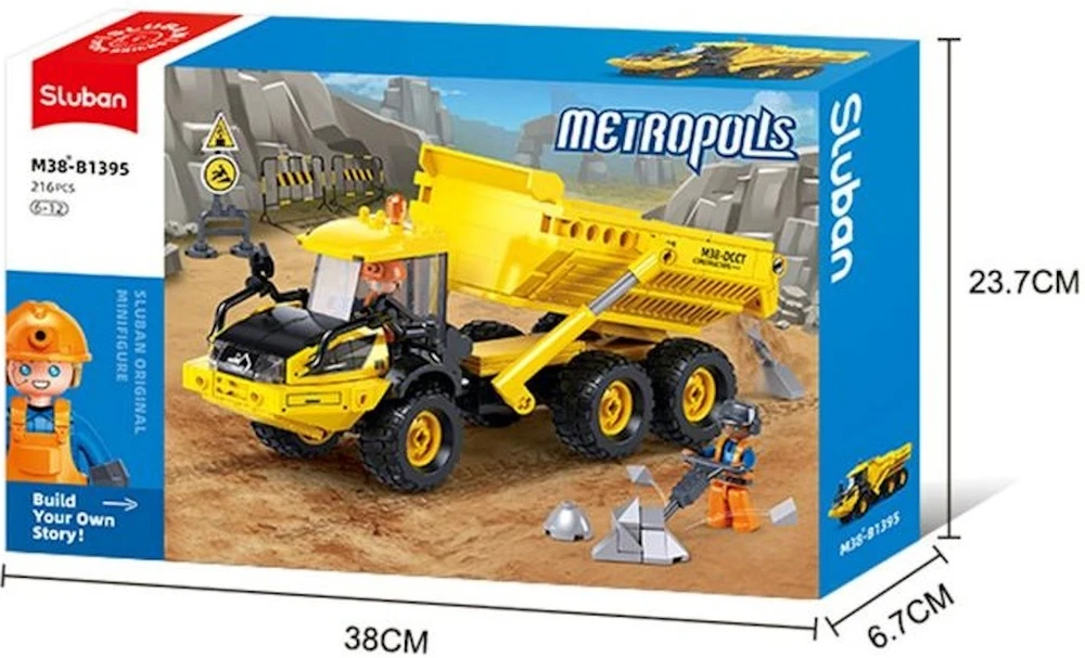 Savivartis 126 el Klocki Sluban Budowa City M38-B1395