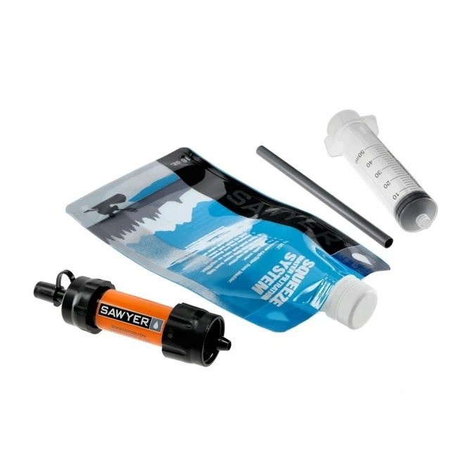 Sawyer Mini Rožinė SP102 Oranžinis vandens filtras