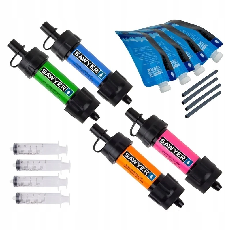 Sawyer Mini Rožinė SP102 Oranžinis vandens filtras