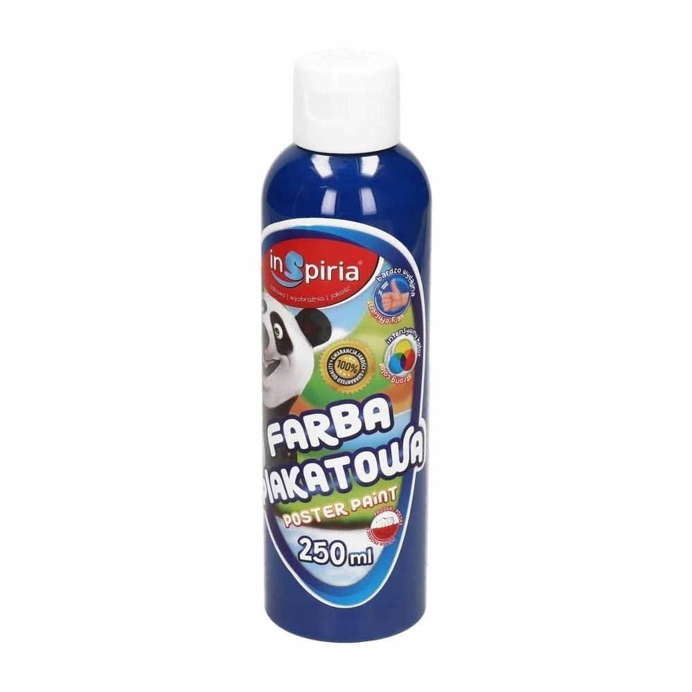 Schemat Plakatų dažai Inspiria 250 ml, tamsiai mėlyni