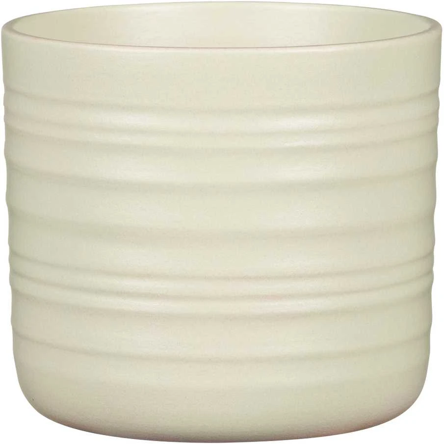 Scheurich Dekoratyvinis gėlių vazonas Cottage Ø14cm H12.8cm keraminis/šviesiai žalias
