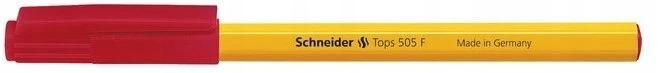 Schneider Electric Raudoni rašikliai Schneider Tops 505f, 10 vnt.