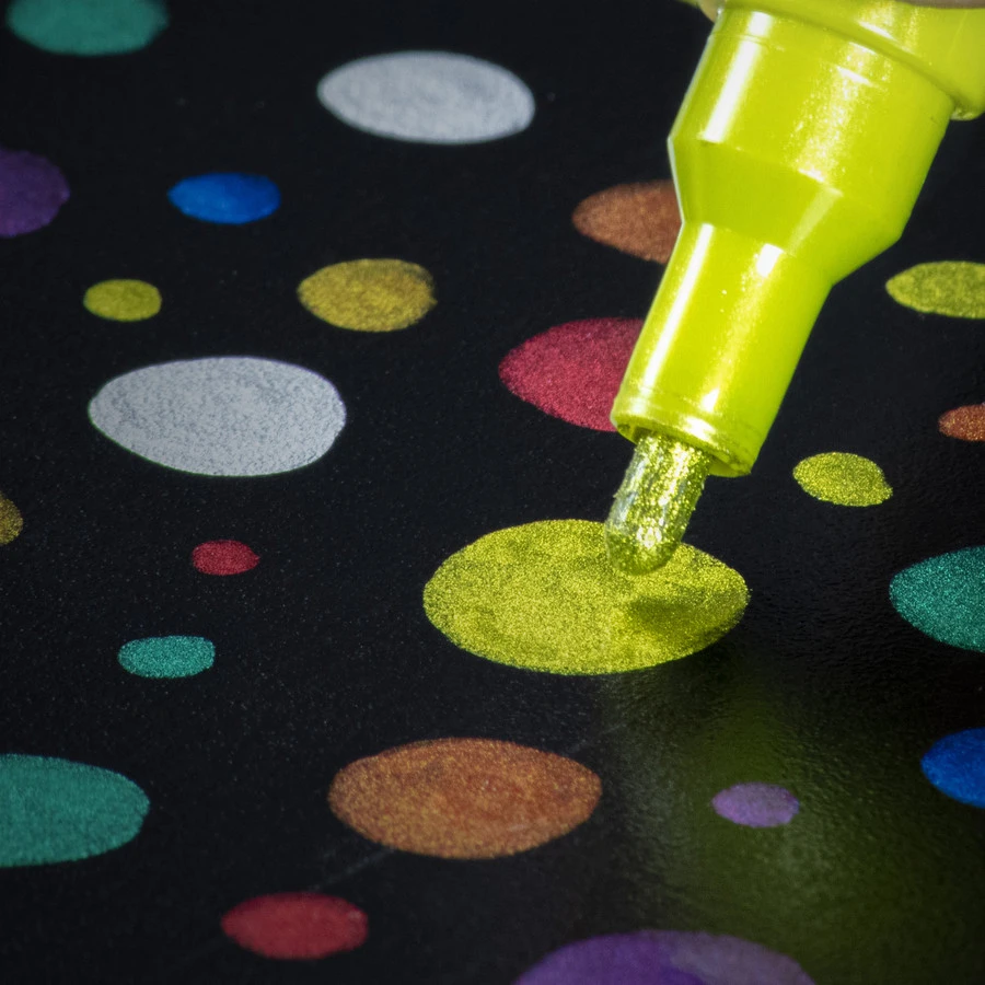 Schneider Electric Schneider Paint-it Metallic akriliniai markeriai, 2 mm, 4 vnt.