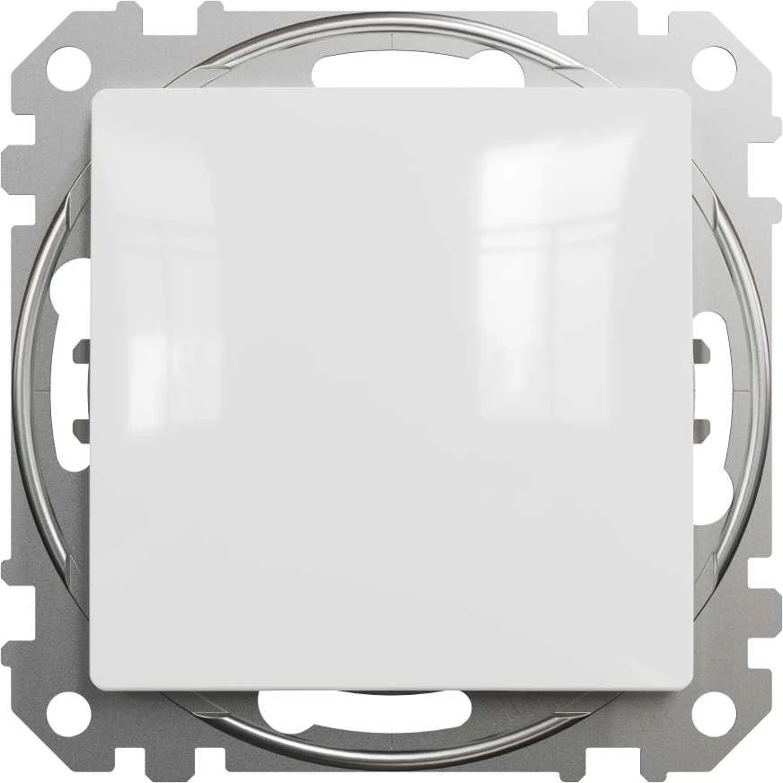 Schneider Electric Mygtukinis jungiklis SCHNEIDER SEDNA DESIGN, baltos spalvos