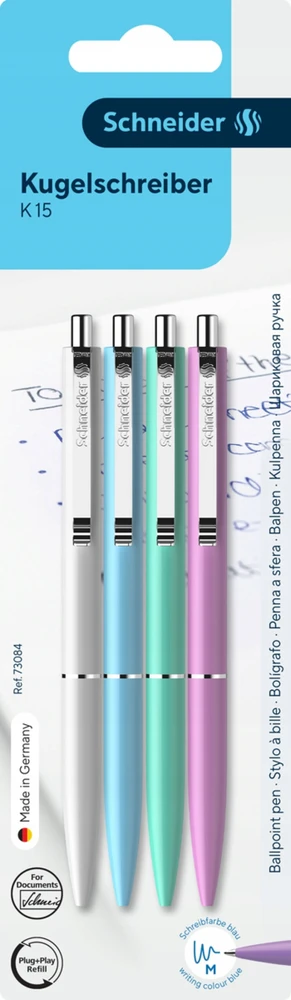 Schneider Electric Tušinukai K15 pastel 4vnt mix bls