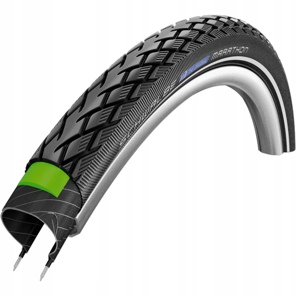 Schwalbe Marathon GreenGuard dviračio padanga 26x1,75 47-559 juoda E-dviratis
