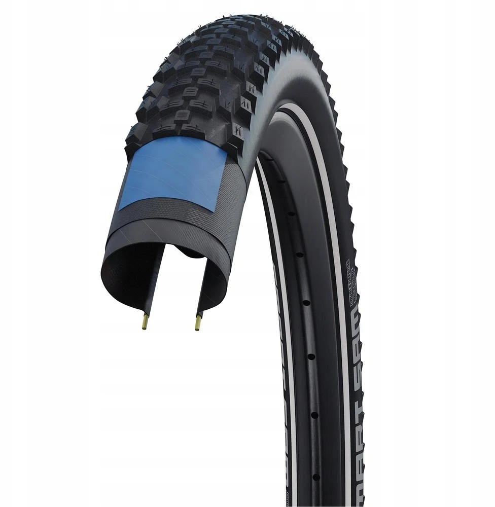 Schwalbe Smart Sam 27,5x2,60 sulankstoma dviračio padanga, Double Defense, Addix