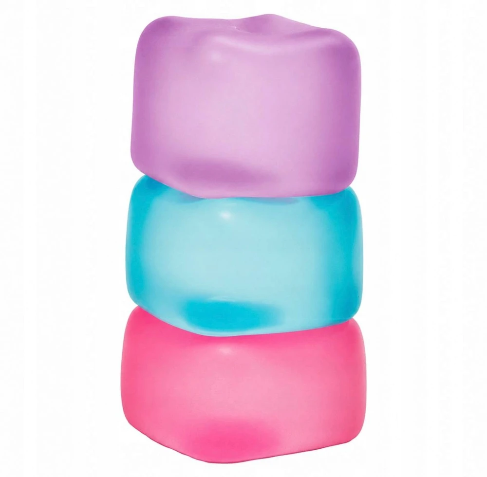 Schylling Antistresinis Gniotek Ice Cube Ledo kubas ASMR Squishy Sensory
