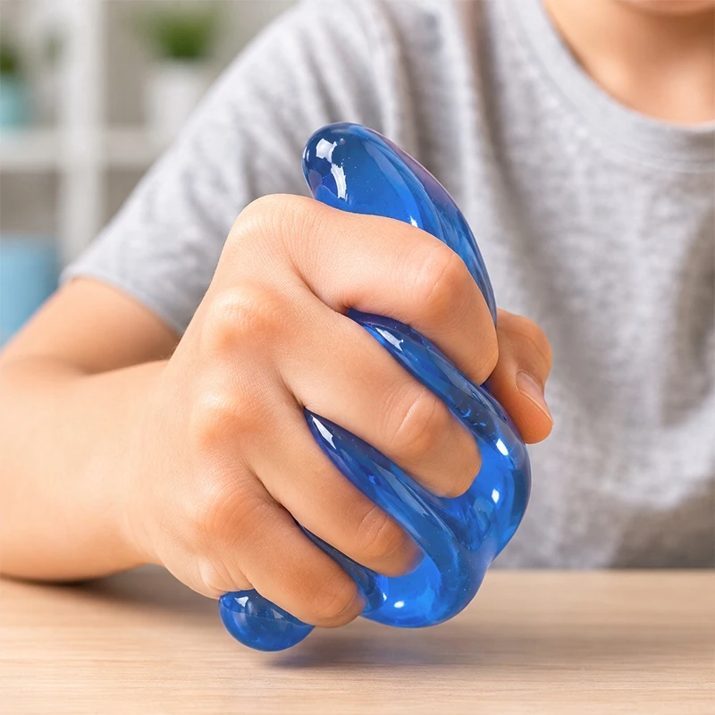 Schylling LARGE SQUEEZE vandens lašas Nice Cube NeeDoh ANTISTRESS žaislas