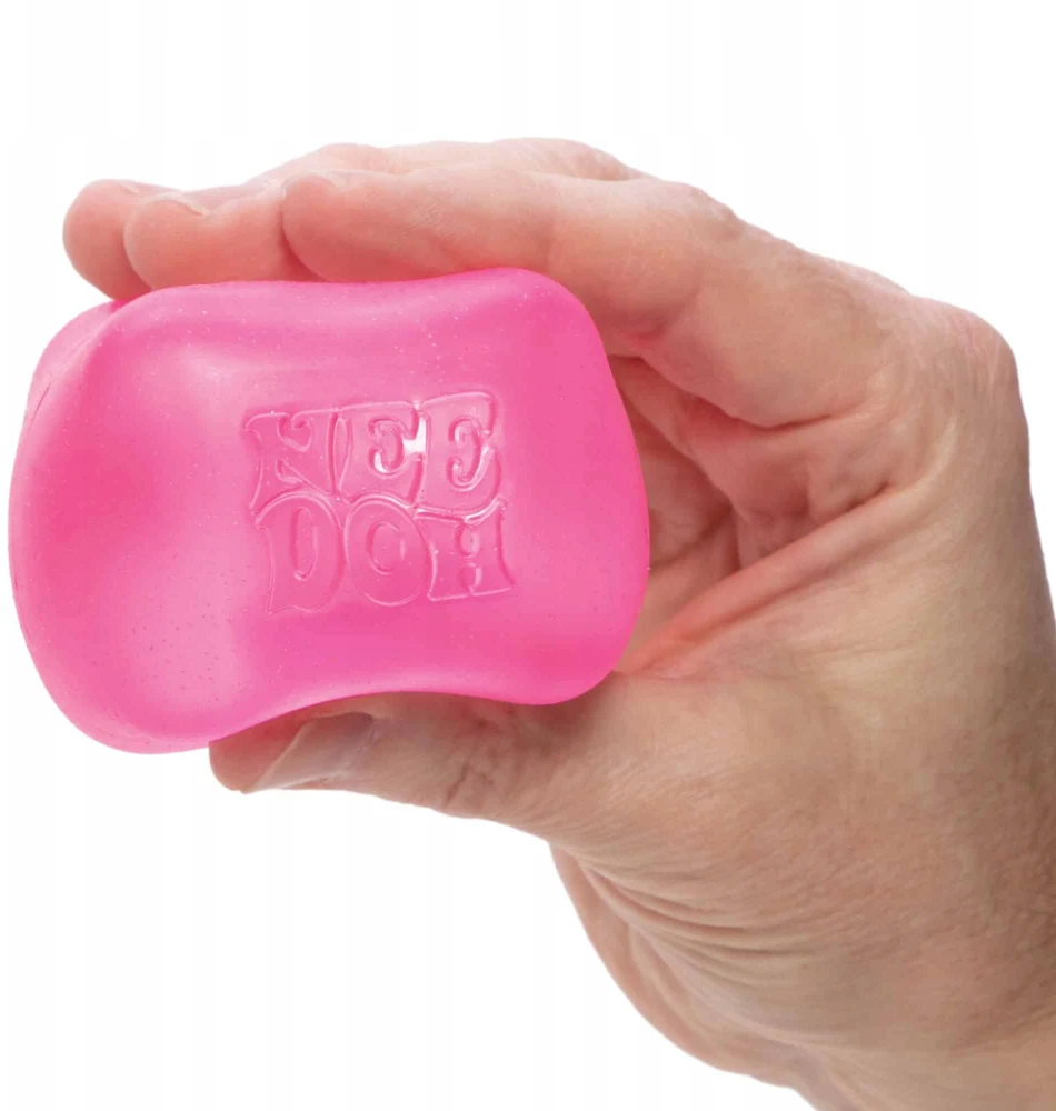 Schylling NeeDoh Nice Cube | Antistresinis „squishy“ žaislas, „Squishy Toy“ ledo kubelių jutikliai