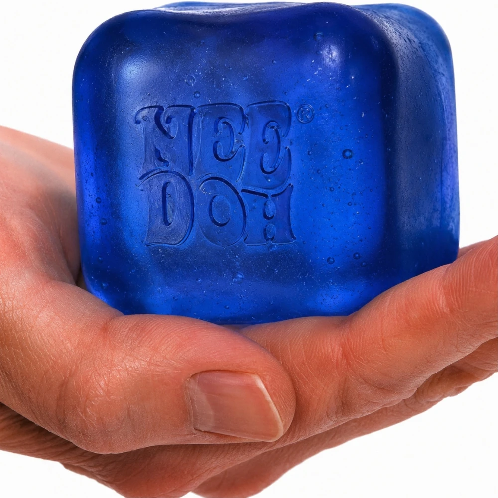 Schylling NEEDOH NICE CUBE GNIOT ICE CUBE ICE CUBE Squishish SWIR ANTISTRESS ORANŽINĖ