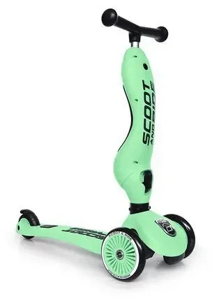Scoot and Ride Paspirtukas - triratukas Scoot & Ride 2in1, žalias