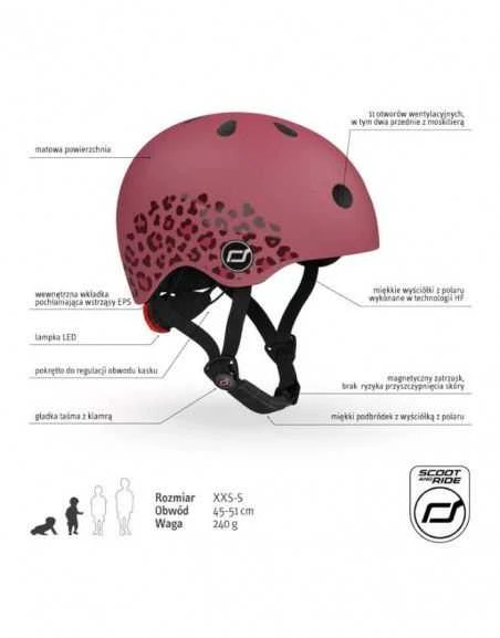 Scoot and Ride Scoot & Ride Kask XXS-S Wildcat