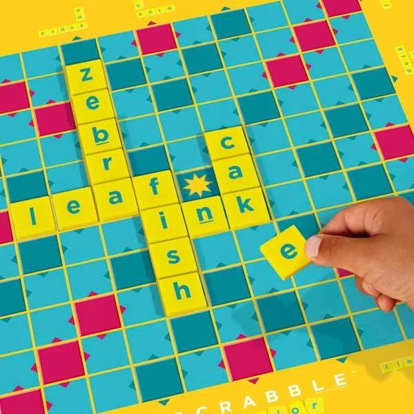 Mattel Stalo žaidimas Scrabble Junior vaikams