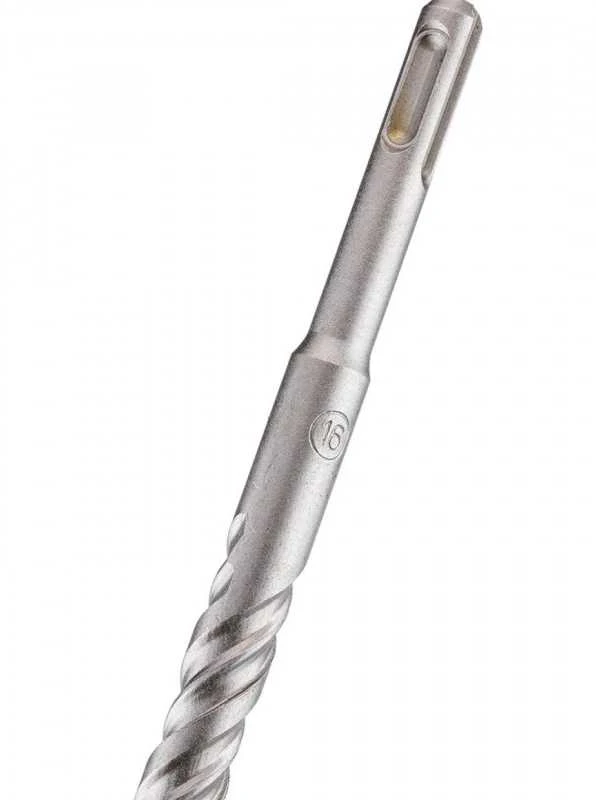 Graphite SDS plius betoninis grąžtas su dviguba spiralė 16 x 310 mm