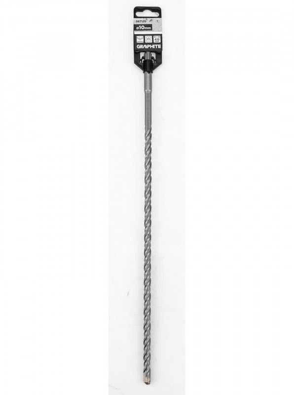 Graphite SDS Plus betoninis grąžtas su dviguba spiralė 10 x 410 mm
