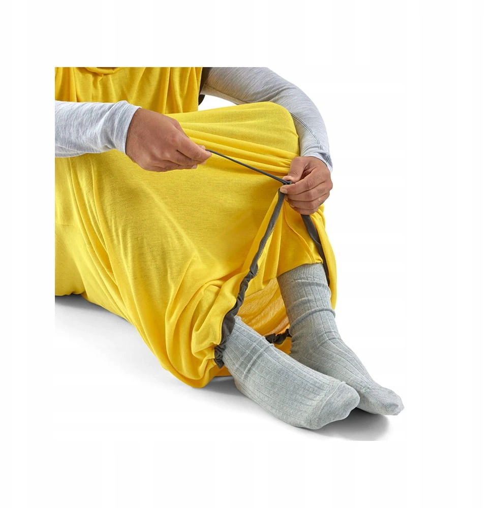 Sea To Summit Reactor Sleeping Bag Liner - Mummy W / Drawcord - kompaktiškas - geltonas