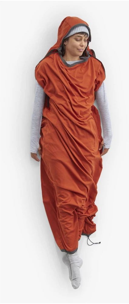 Fleece SEA TO SUMMIT Reactor flisinis miegmaišio įdėklas – „Mummy“ su raišteliu – standartinis