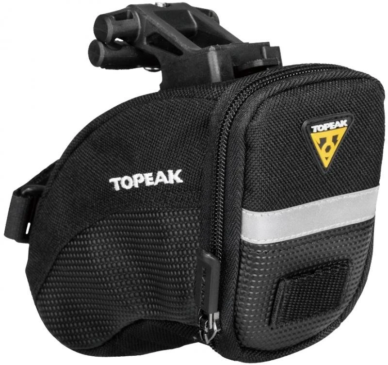 Sėdynės krepšys - Topeak - Aero Wedge Pack QuickClick - Juodas