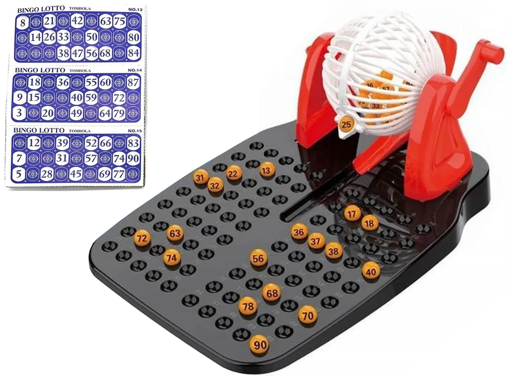 BIGTOYS Šeimos žaidimas BINGO LOTTO Arkadinis loterijos piešimo aparatas