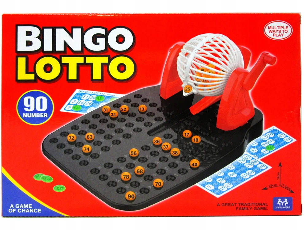 BIGTOYS Šeimos žaidimas BINGO LOTTO Arkadinis loterijos piešimo aparatas