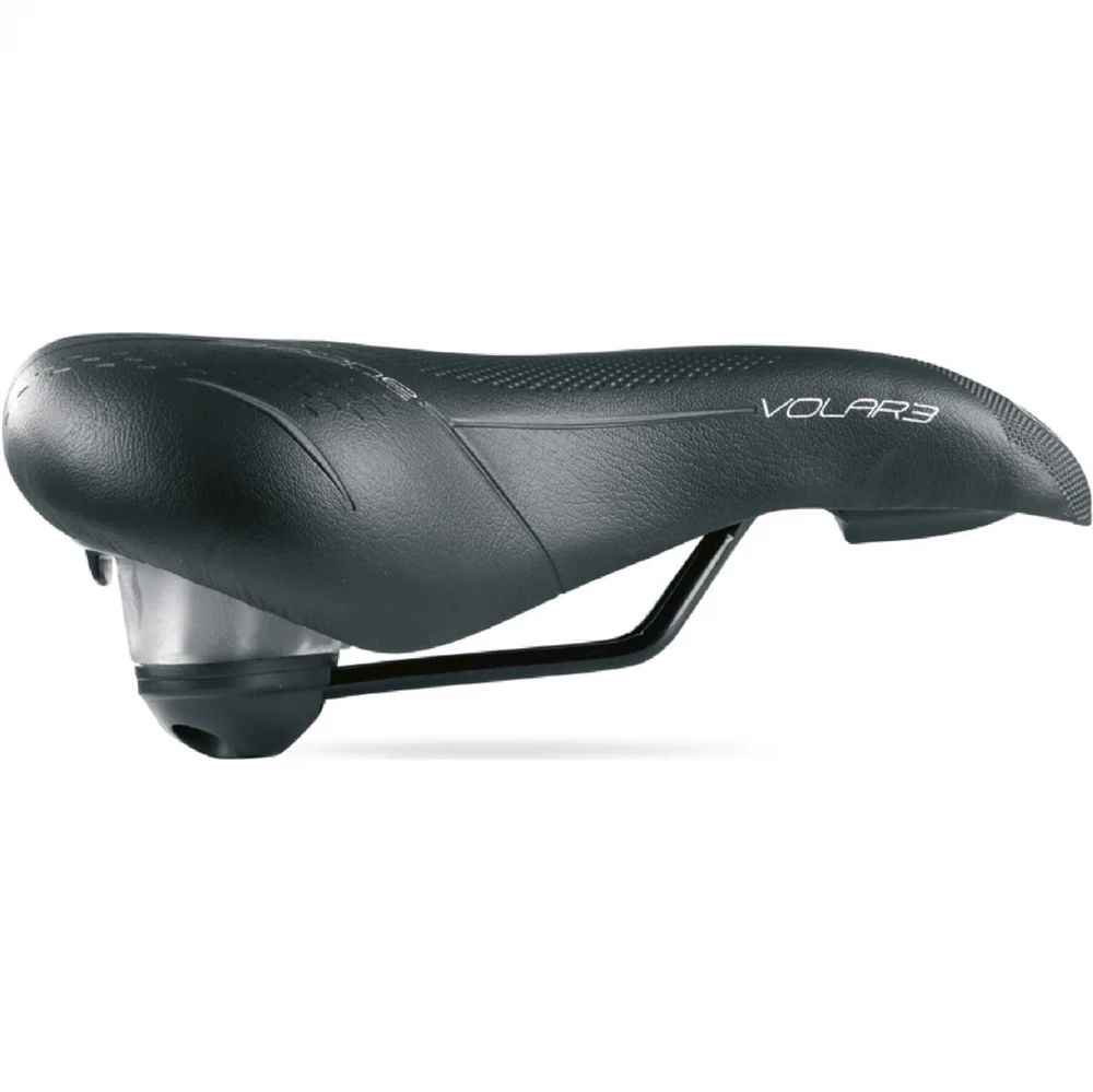Selle Bassano Volare 3zone ELM dviračio balnas, juodas