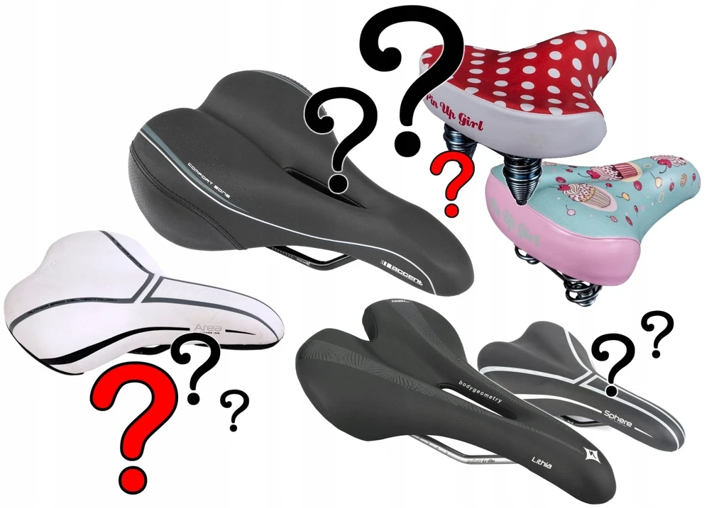 Selle Monte Grappa City Lady rudas dviračio balnelis su spyruoklėmis