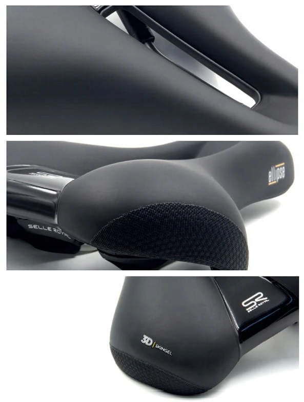 Balnelis Selle Royal Ellipse Moderate RVL 3D Skingel