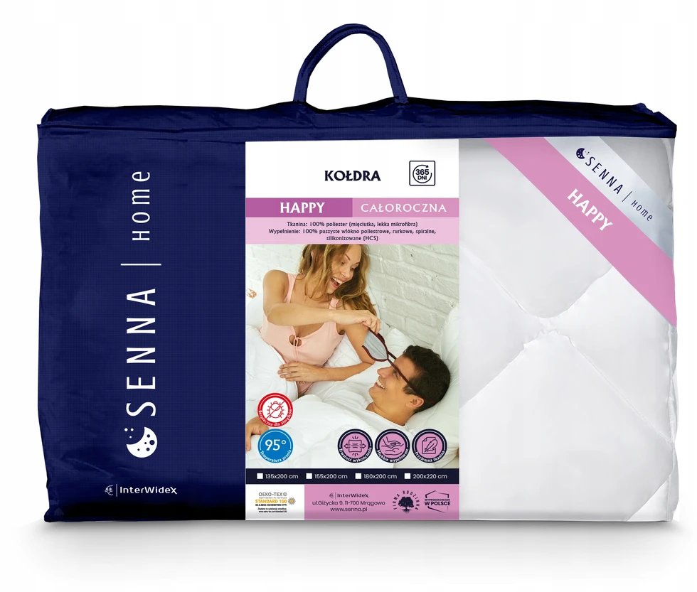 Senna Home Antialerginė vasarinė antklodė happy 200x220