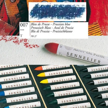 Sennelier Artistes aliejiniai pasteliai - Prūsijos mėlyna