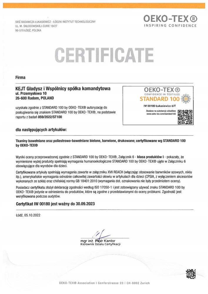 Sense POSZWA 120x200 danga na kołdrę su bawełny