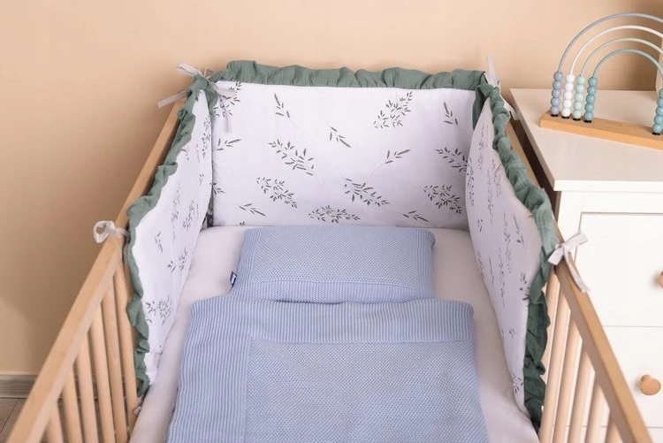Sensillo BED BUMPER BRANCH Žalias
