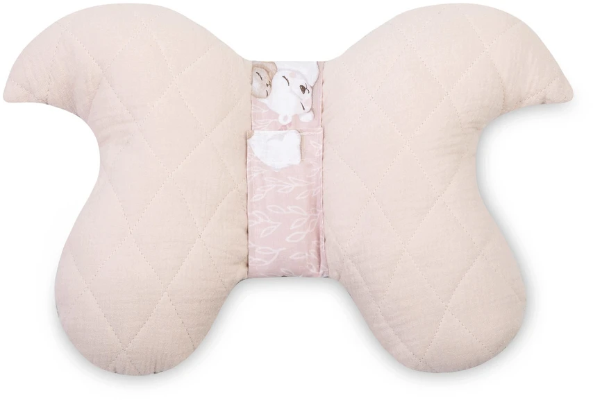Sensillo BUTTERFLY PILLOW 26x35 BEAR AND RABBIT