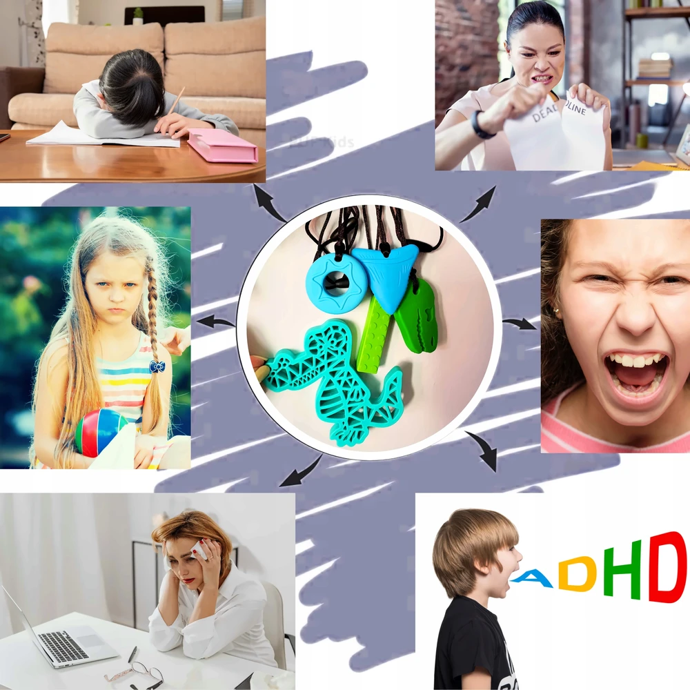 Sensoriniai dantys vaikams, logopedija, autizmas, ADHD, silikonas, BPA NEMOKAMAI 1