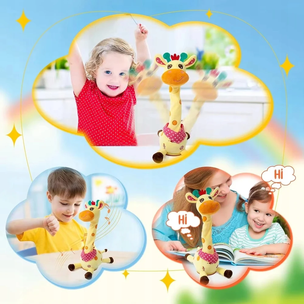 SENSORY PLIUSŲ ŽIRAFŲ DAINAVIMAS IR ŠOKIAMAS VAIKAMS IR KŪDIKIAMS
