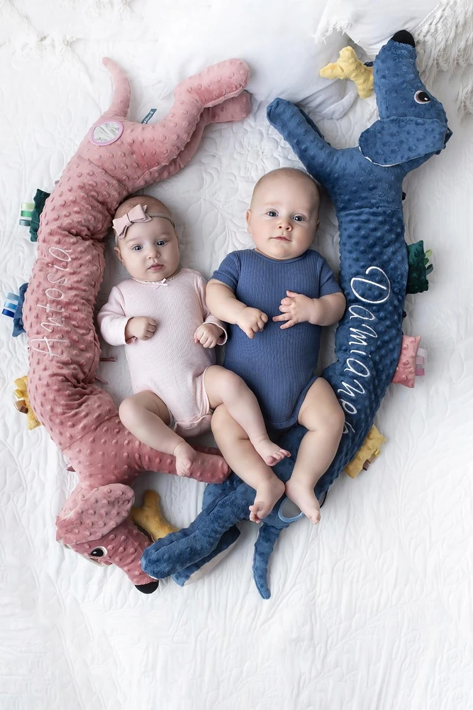 SENSORYCZNY JAMNIK OCHRANIACZ ŁÓŻECZKA KOKON WAŁEK DO KARMIENIA MOM'S CARE