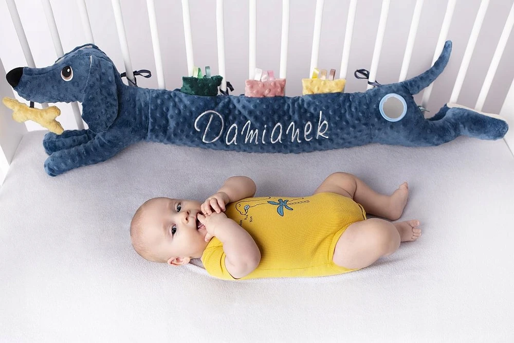 SENSORYCZNY JAMNIK OCHRANIACZ ŁÓŻECZKA KOKON WAŁEK DO KARMIENIA MOM'S CARE