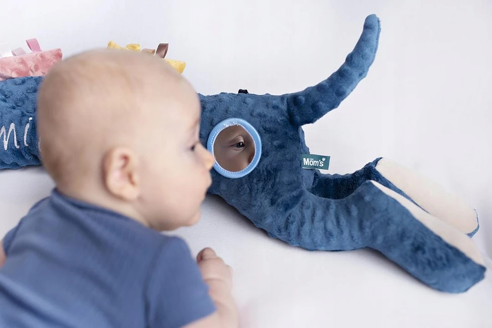 SENSORYCZNY JAMNIK OCHRANIACZ ŁÓŻECZKA KOKON WAŁEK DO KARMIENIA MOM'S CARE