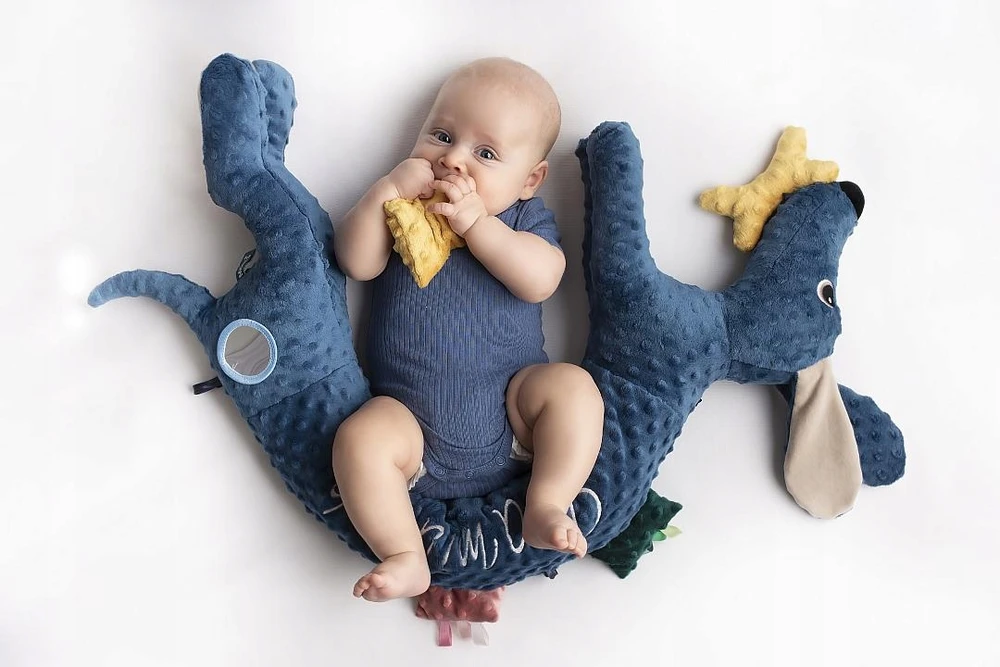 SENSORYCZNY JAMNIK OCHRANIACZ ŁÓŻECZKA KOKON WAŁEK DO KARMIENIA MOM'S CARE
