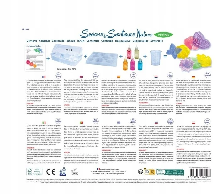 Sentosphere – Prancūzija – rinkinys kvapniam muilui gaminti