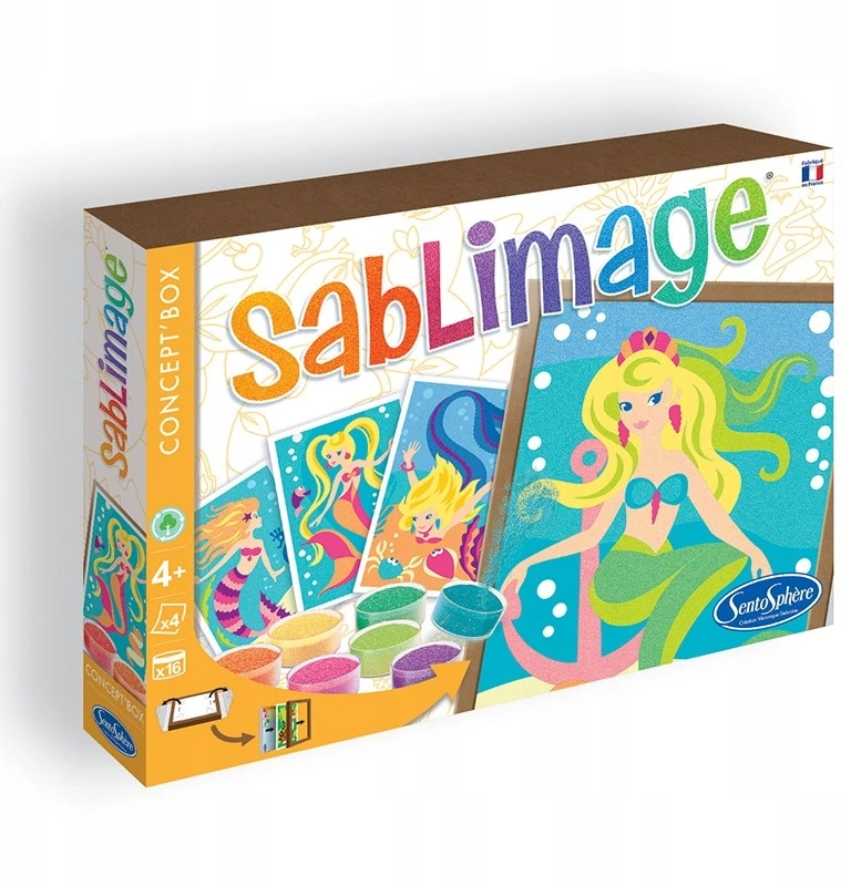 SentoSphere: Sablimage SYRENY 4+ smėlio rinkinys 8806