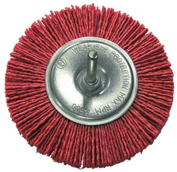 Proline Šepetys Diskinis 75mm Nailoninis 6mm Kotas