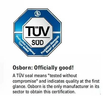 Diskinis šepetys sukta viela OSBORN (Ø 115 mm)