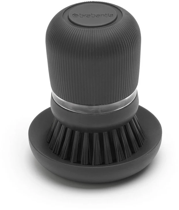 Brabantia Šepetys su muilo dozatoriumi - Dark Pilkas