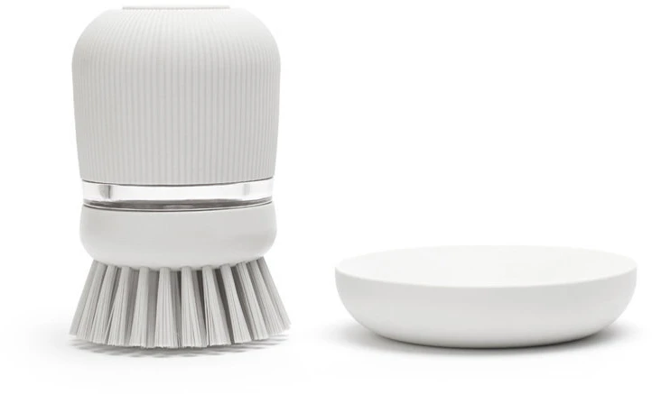 Brabantia Šepetys su muilo dozatoriumi - Dark Pilkas
